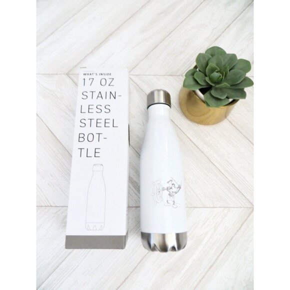 NEW! Walt Disney Animation Studio h2go Stainless Steel Water Bottle Mickey Mouse - Picture 4 of 6
